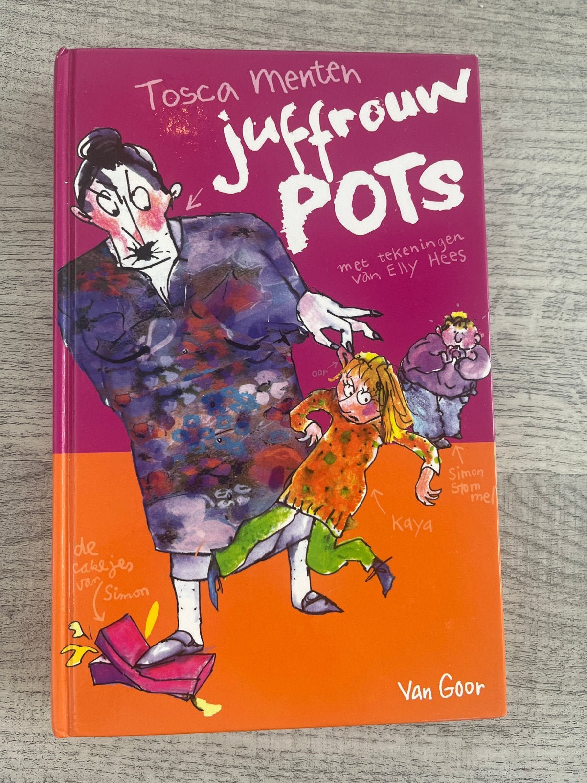 Juffrouw Pots, Ophalen, Gelezen, Fictie