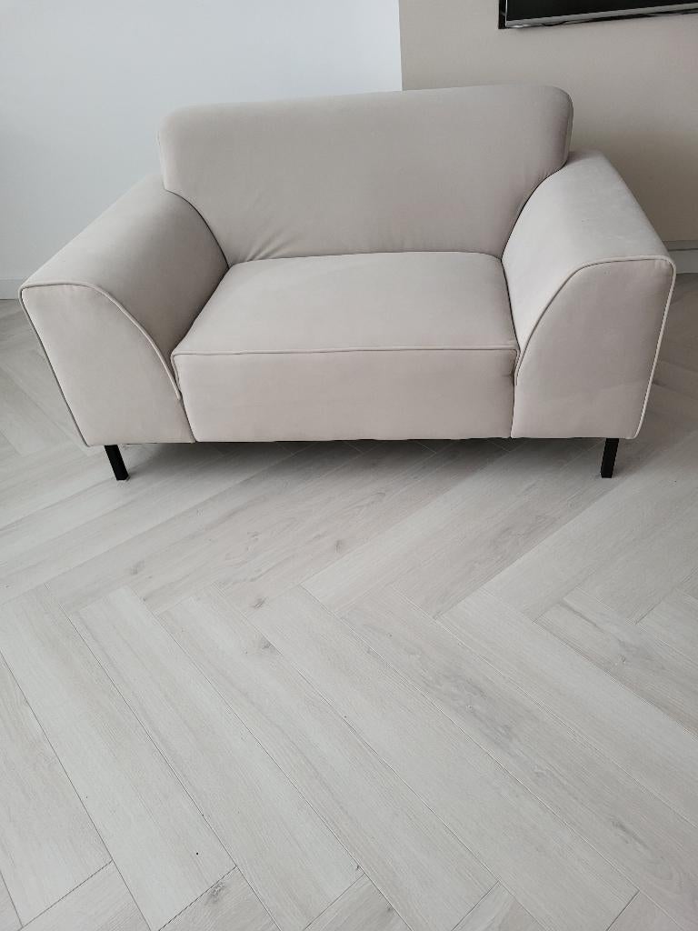 Mooie fauteuil te koop, Ophalen, Overige materialen, Minder dan 75 cm, Modern strak