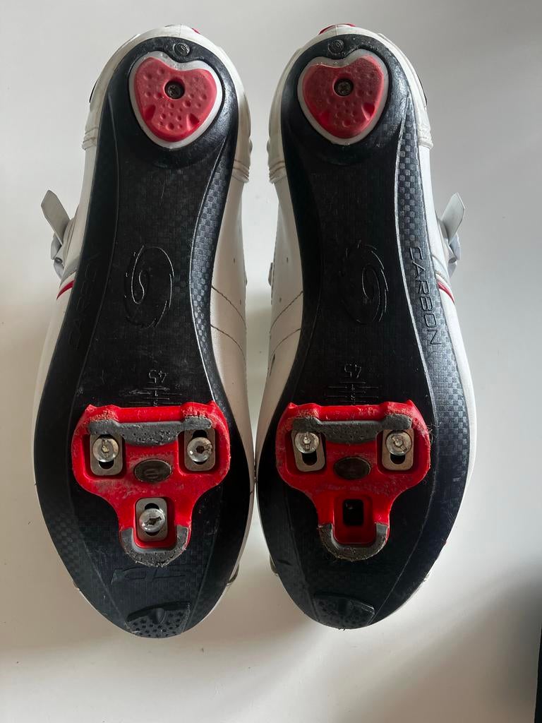Sidi fietsschoenen carbon maat 45 (valt als 44), Ophalen of Verzenden, Zo goed als nieuw, Carbon