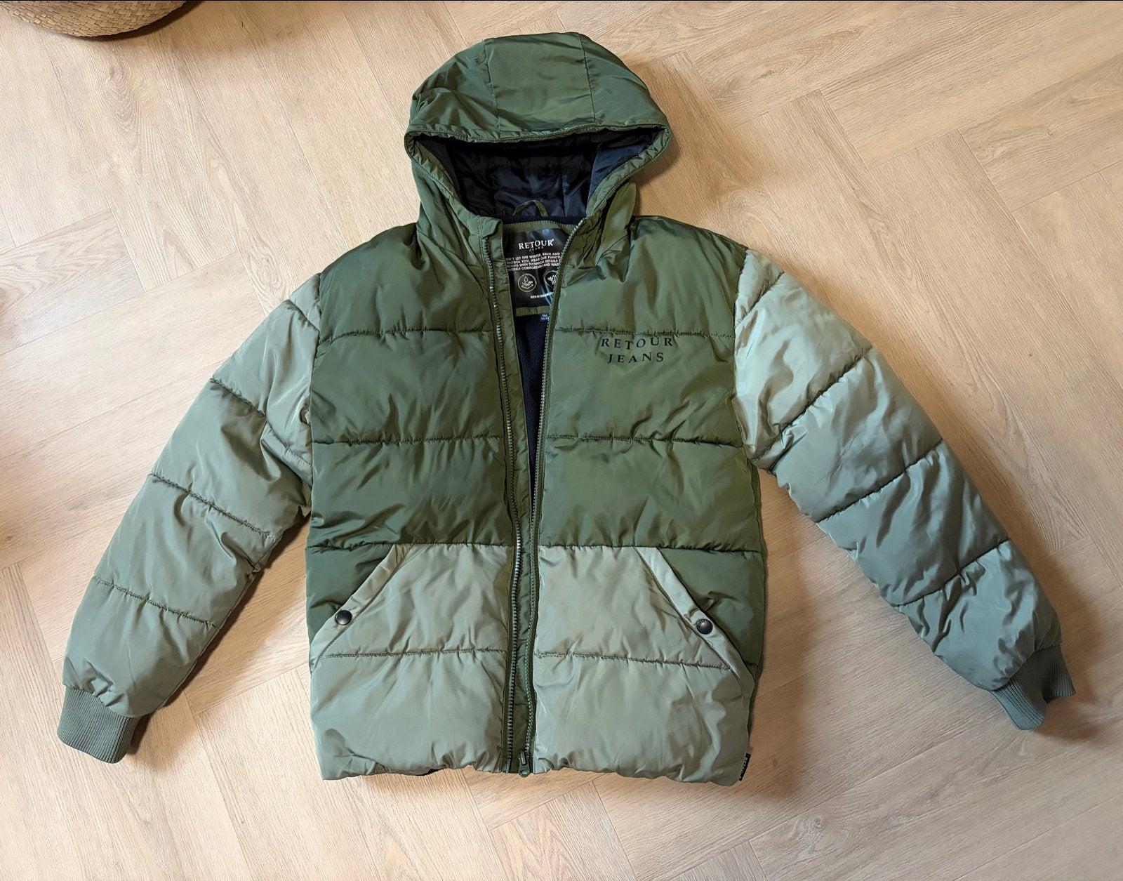 Retour Jeans winterjas, maat 164 - Zo goed als nieuw, Kinderen en Baby's, Ophalen of Verzenden, Zo goed als nieuw, Jongen of Meisje
