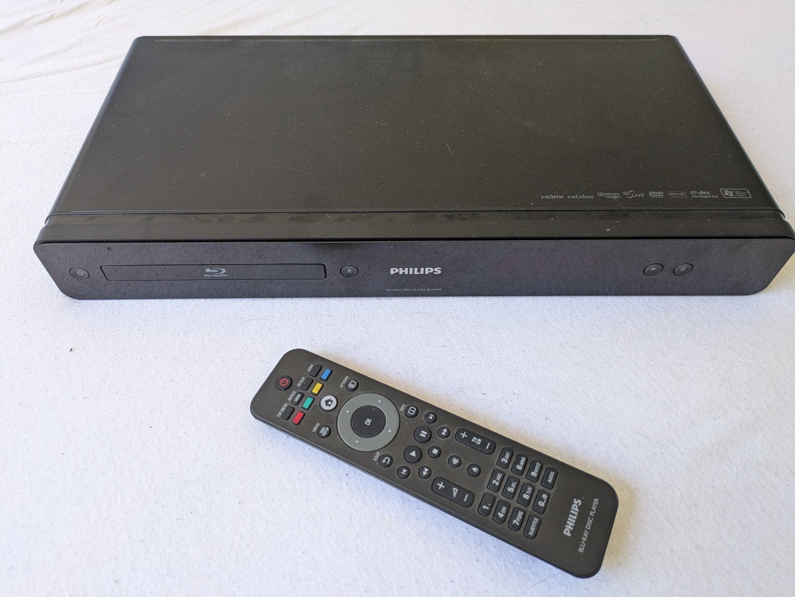 Philips blu ray speler BDP3000, lade gaat soms niet open, Audio, Tv en Foto, Blu-ray-spelers, Ophalen, Gebruikt, Philips