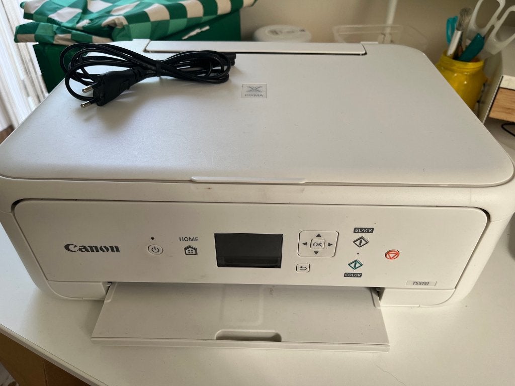 Canon PIXMA TS5151 all-in-one printer met foutmelding!!, Computers en Software, Printers, Inkjetprinter, All-in-one, Ophalen of Verzenden