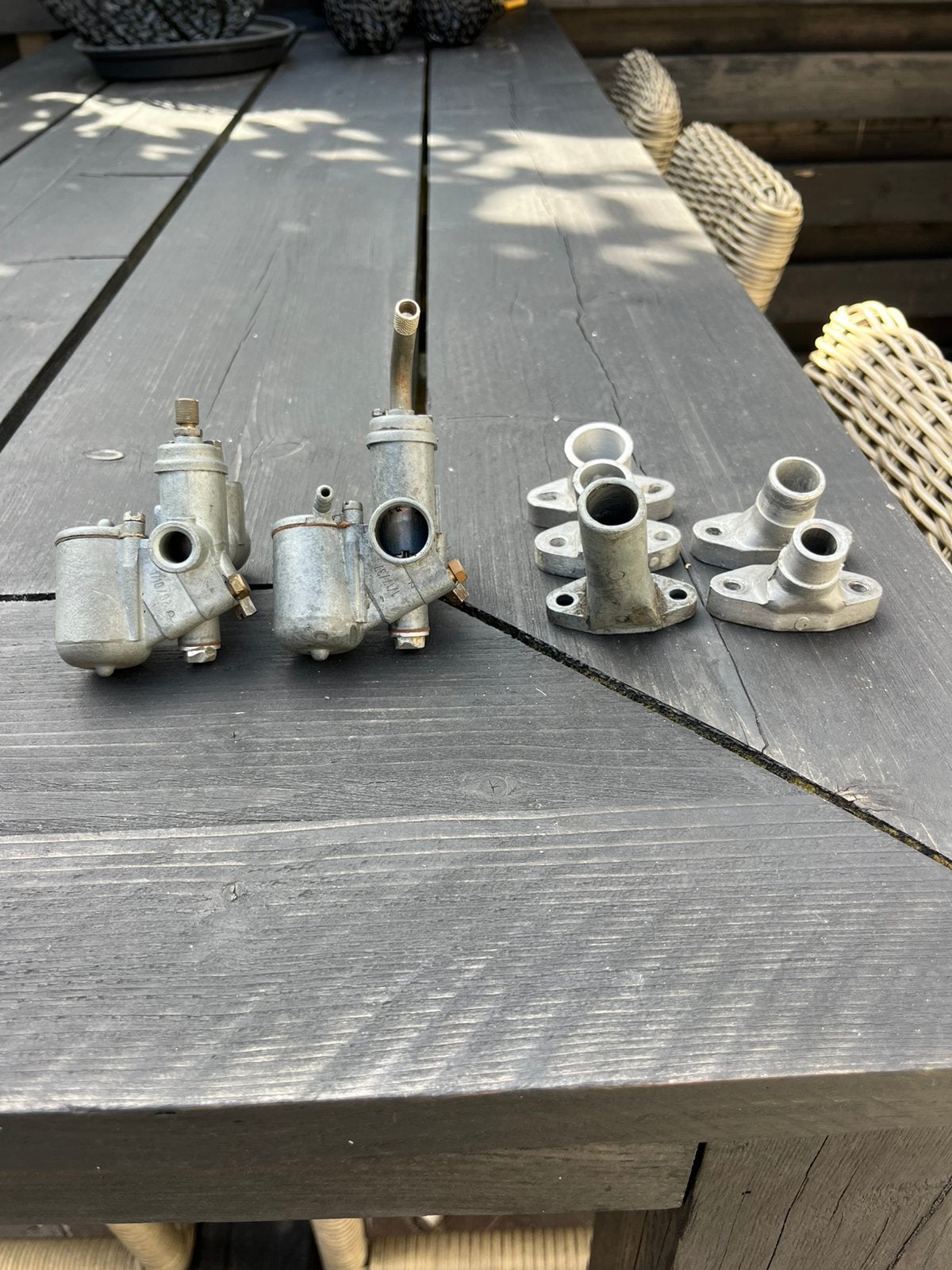 2 x originele bing carburateurs, Ophalen of Verzenden, Gebruikt