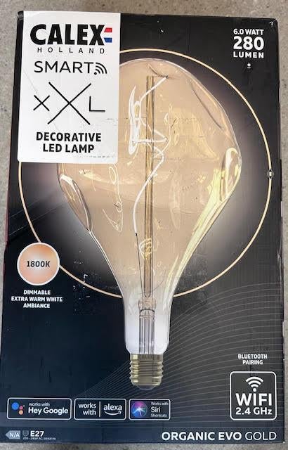 Calex Smart Wifi led lamp geopende doos, Led-lamp, Minder dan 30 watt, Nieuw, E27 (groot)