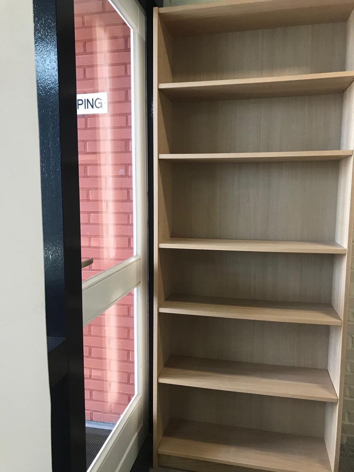 Billy boekenkast 80x202 licht eiken, Ophalen, Met plank(en), 50 tot 100 cm, Zo goed als nieuw