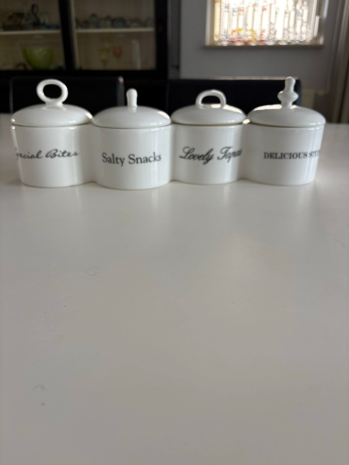 Riviera Maison Voorraadpotten Set - Special Bites, Ophalen of Verzenden, Zo goed als nieuw, Voorraadpot, Steen/keramiek