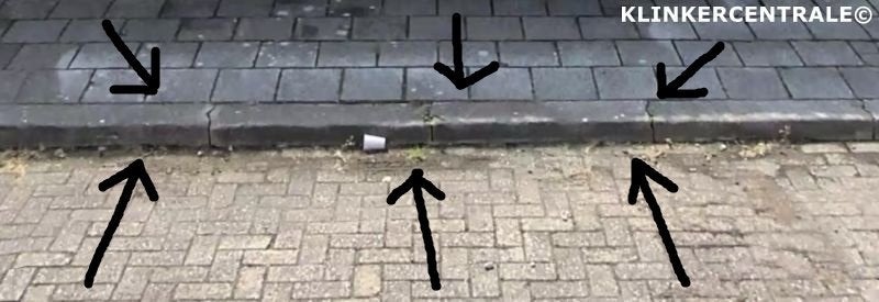 ROOIKORTING 120st trottoirbanden 18/20x25x100cm stoepranden