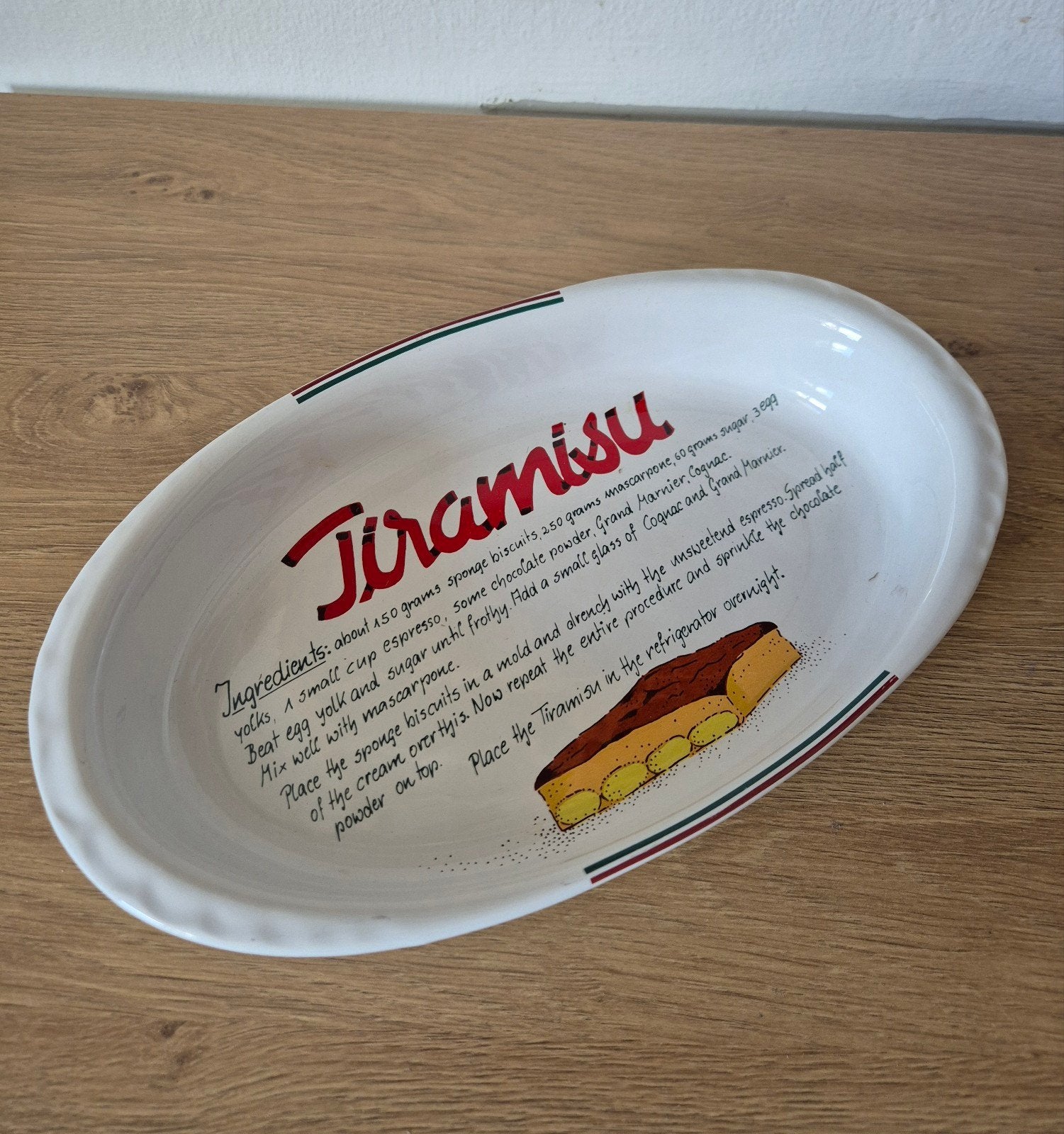 Leuke tiramisu schaal, Ophalen of Verzenden