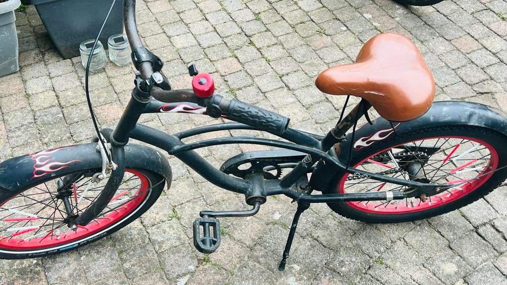 Leuke Lowrider Kinderfiets 20 inch - Nieuwe Band!, Fietsen en Brommers, Ophalen, Lowrider, Gebruikt, Staal