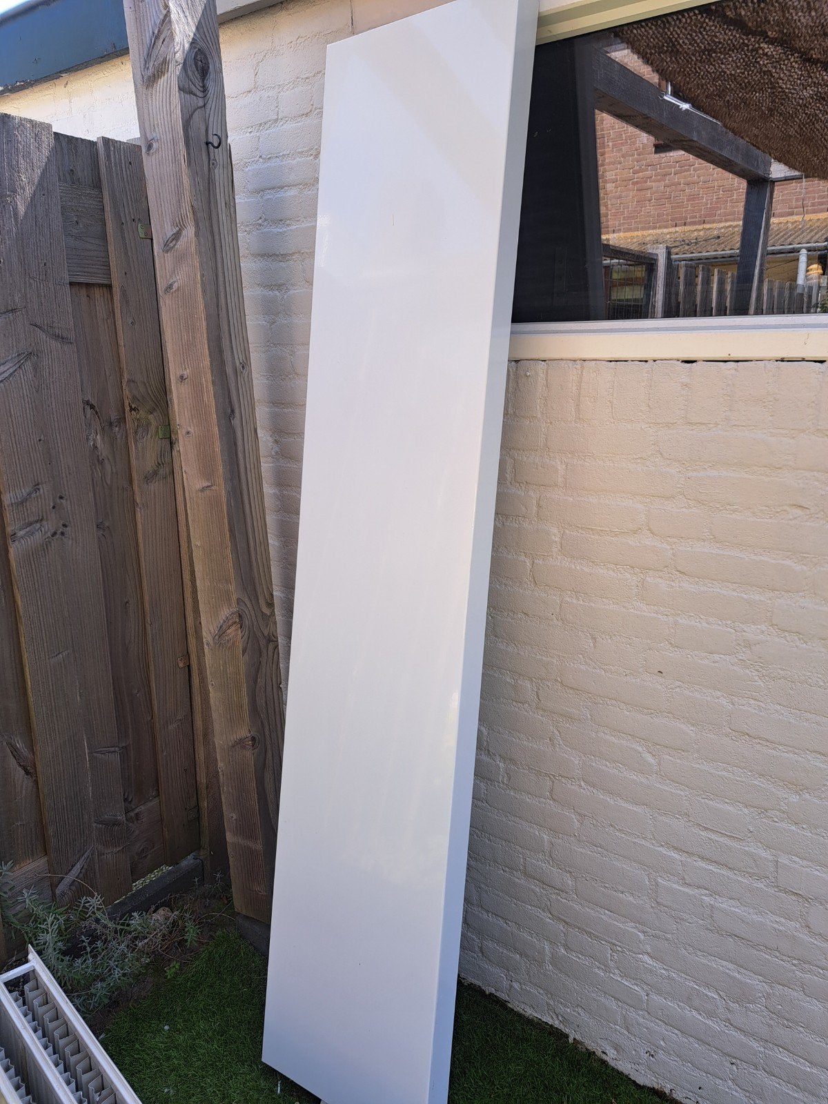 Oppio designradiator vlakke voorzijde 200x40 cm, Doe-het-zelf en Verbouw, Verwarming en Radiatoren, Ophalen, Gebruikt, Radiator