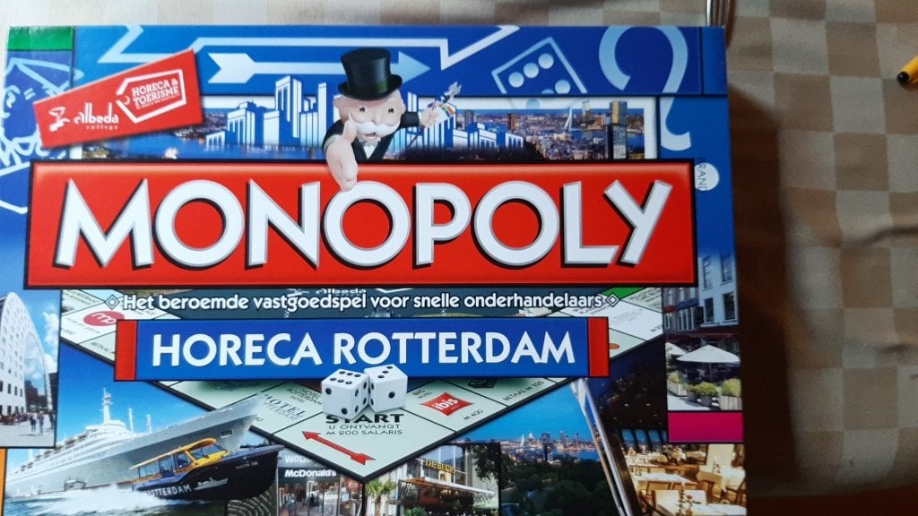 bordspel nieuw Monopoly Horeca Rotterdam Monopolie, Hobby en Vrije tijd, Gezelschapsspellen | Bordspellen, Vijf spelers of meer