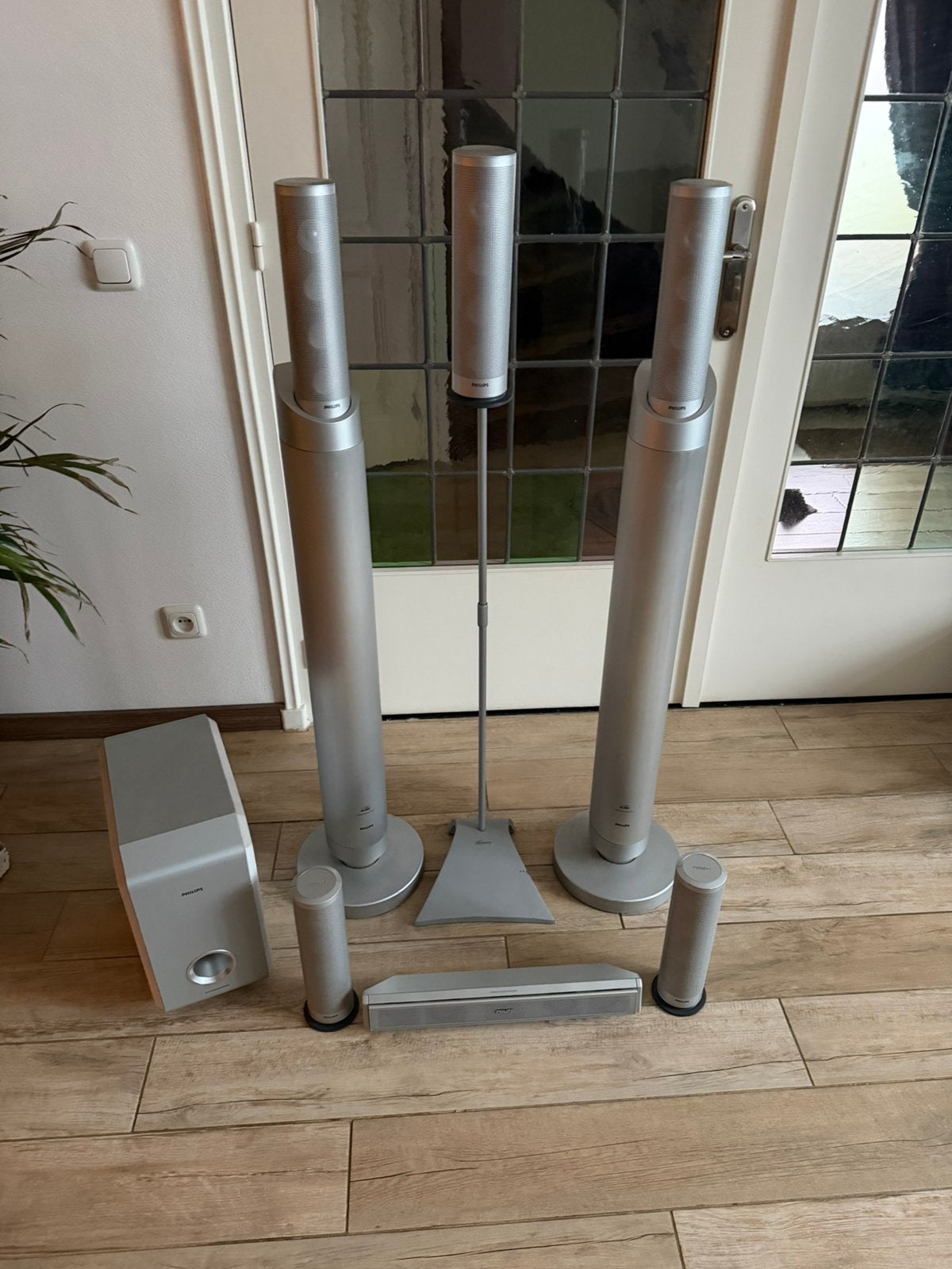 Philips home cinema dolby pro logic 6.1, Ophalen of Verzenden, Gebruikt, 70 watt of meer, Philips