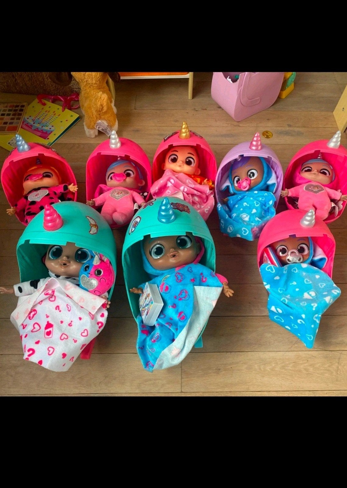 Cry Babies Magic Tears poppen - complete set, Kinderen en Baby's, Speelgoed | Poppen, Ophalen of Verzenden, Zo goed als nieuw