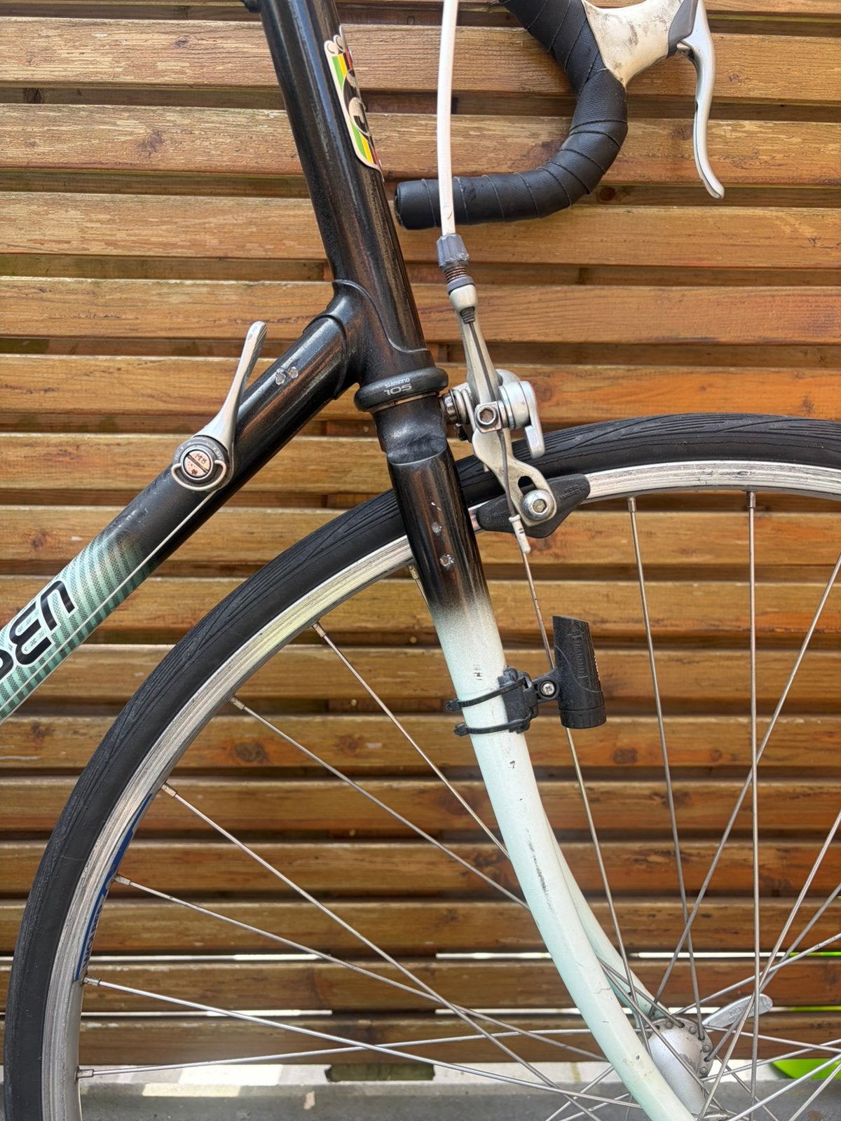 Jan Janssen Sallanches Racer vintage racefiets, Shimano 105, Gebruikt, Staal, 65 cm of meer, Ophalen