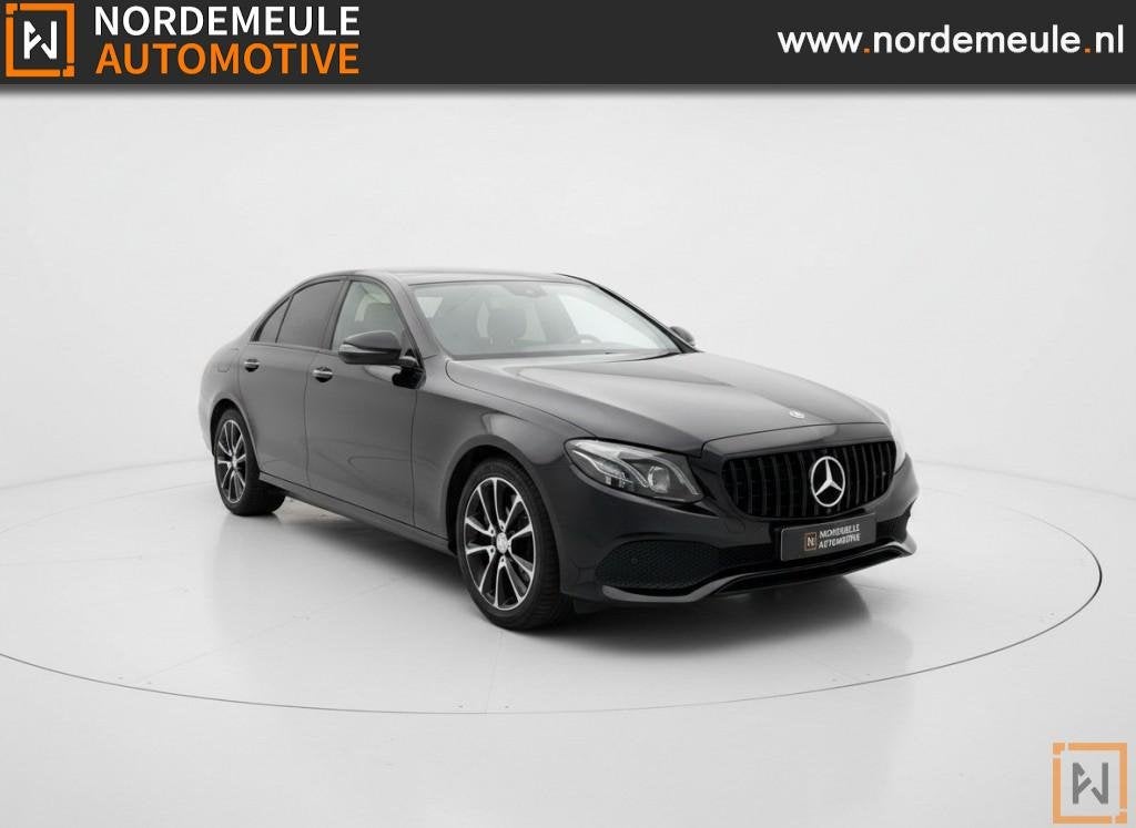 Mercedes-benz E-KLASSE 220 D PRESTIGE PLUS, PANO, CARPLAY, S, Auto's, Gebruikt, Euro 6, 4 cilinders, Zwart
