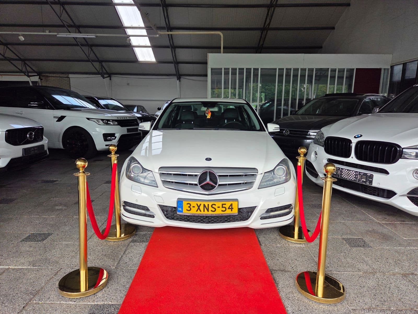 Mercedes-Benz C-klasse C250CDI Avantgarde Select BLANCO !, Auto's, Euro 5, Achterwielaandrijving, 4 cilinders, Wit