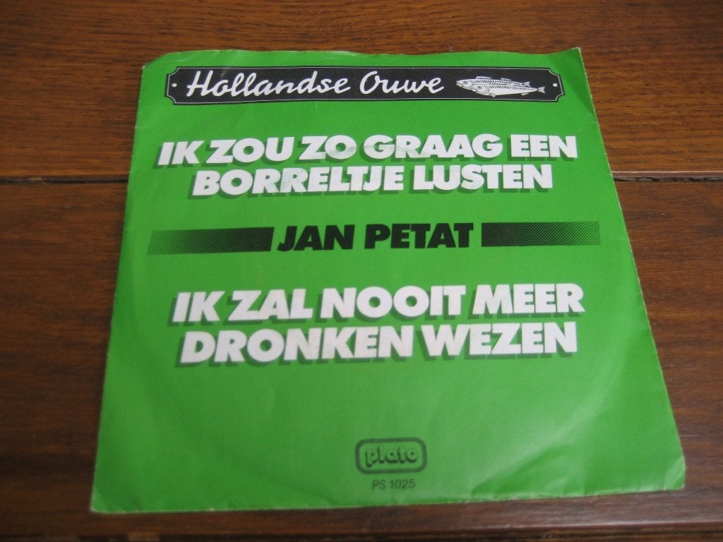 Jan petat 2x, Ophalen of Verzenden, Zo goed als nieuw, 7 inch, Nederlandstalig