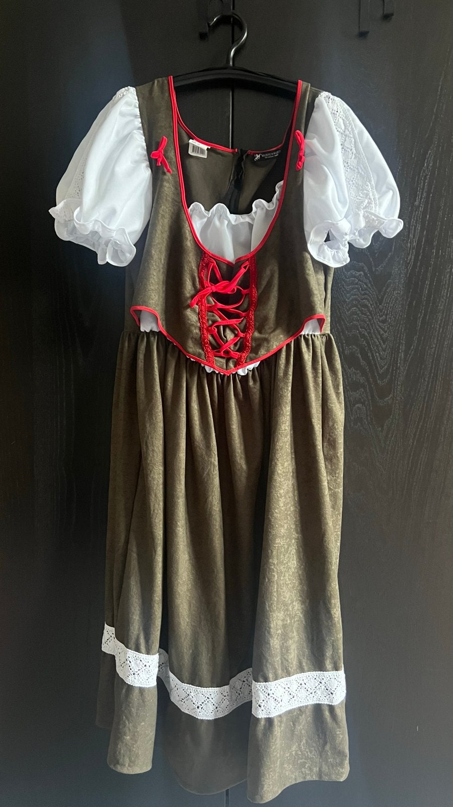 Dirndl jurk Oktoberfest kostuum maat 52, Maat 46/48 (XL) of groter, Ophalen of Verzenden, Kleding, Overige thema's