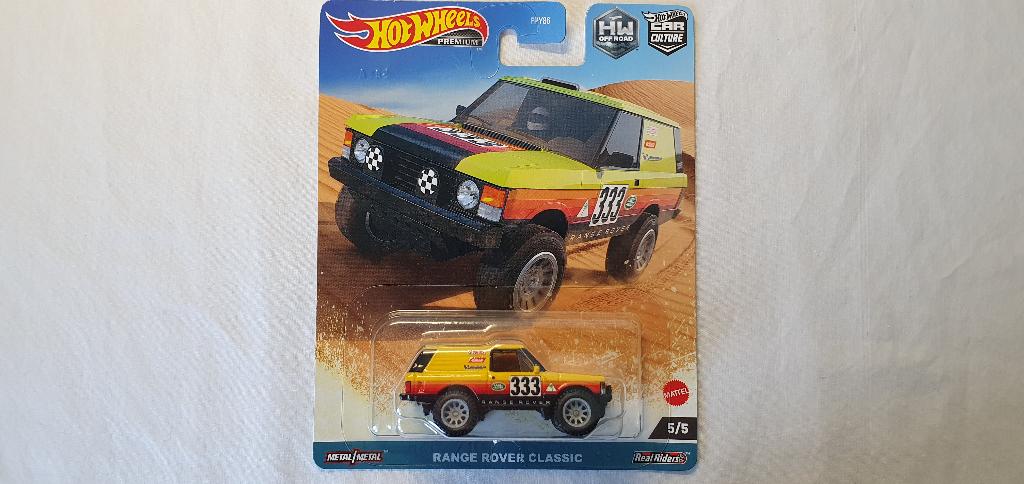 Hot Wheels Premium Land Rover Range Rover classic, Ophalen of Verzenden, Nieuw, Auto