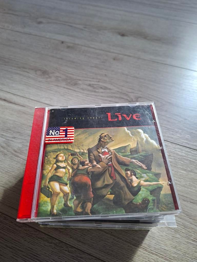Live - Throwing Copper, Cd's en Dvd's, Cd's | Pop, Zo goed als nieuw, Ophalen of Verzenden