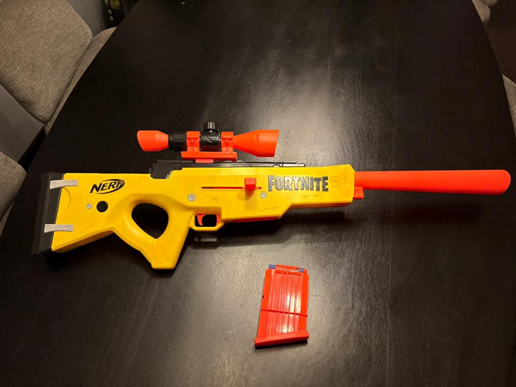 Nerf Fortnite sniper pistool, Ophalen, Zo goed als nieuw