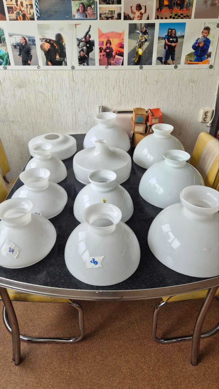 Olielamp   Petroleumlamp kap, Ophalen, Gebruikt, E27 (groot), Overige typen