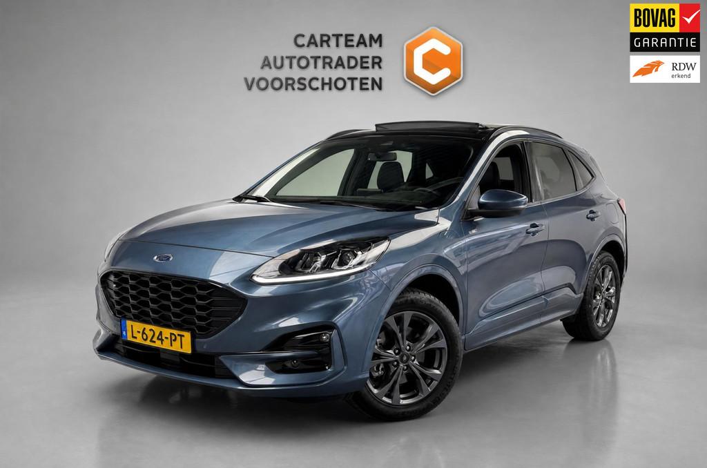 Ford Kuga 2.5 PHEV ST-Line |Panoramadak|, Auto's, Gebruikt, 4 cilinders, Blauw, Bedrijf