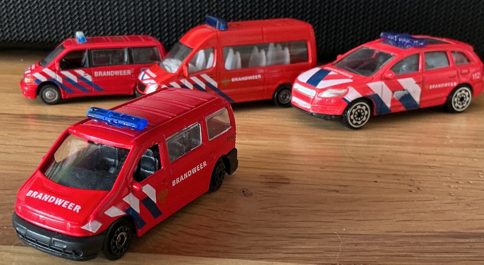 Rode Brandweerwagen bus auto  zgan, Ophalen, Zo goed als nieuw, Bus of Vrachtwagen