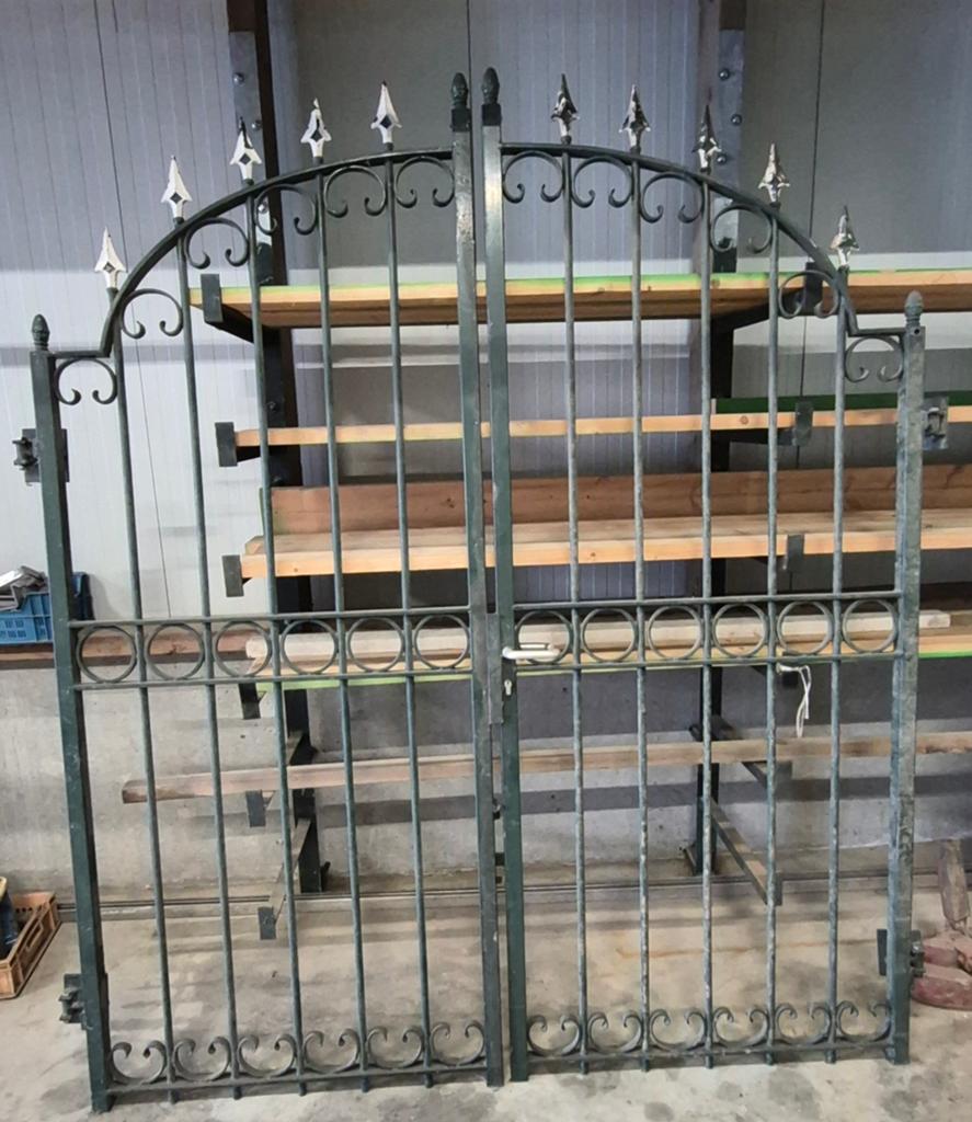 Poort, Tuin en Terras, Ophalen of Verzenden, Gebruikt, IJzer, Sierhekwerk