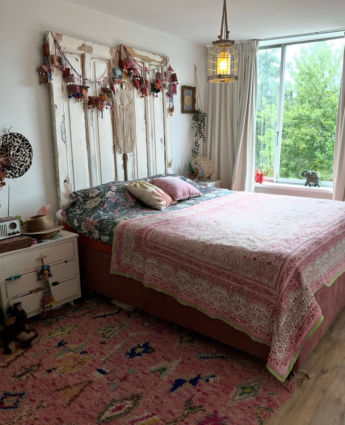 Antieke brocante deuren, Ophalen