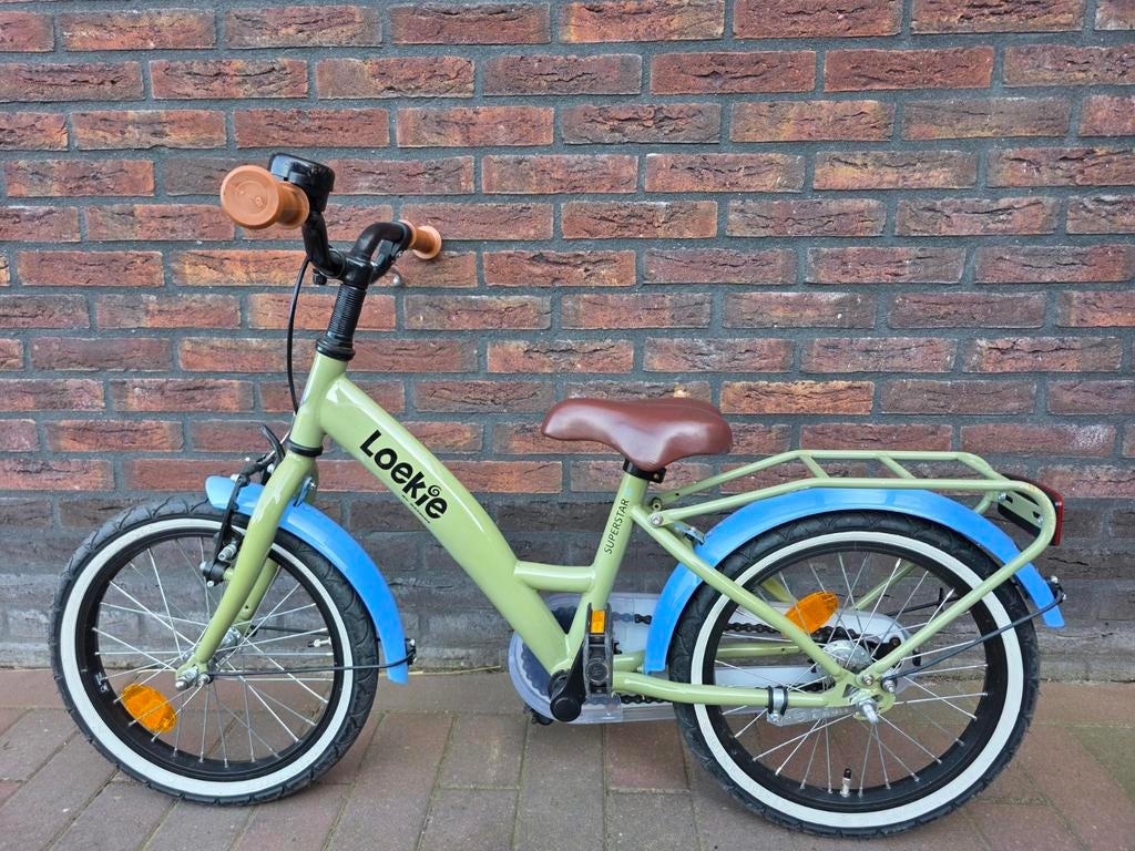 Loekie superstar 16inch vrijwel nieuwstaat!, Ophalen, 16 tot 20 inch, Velgrem, Loekie