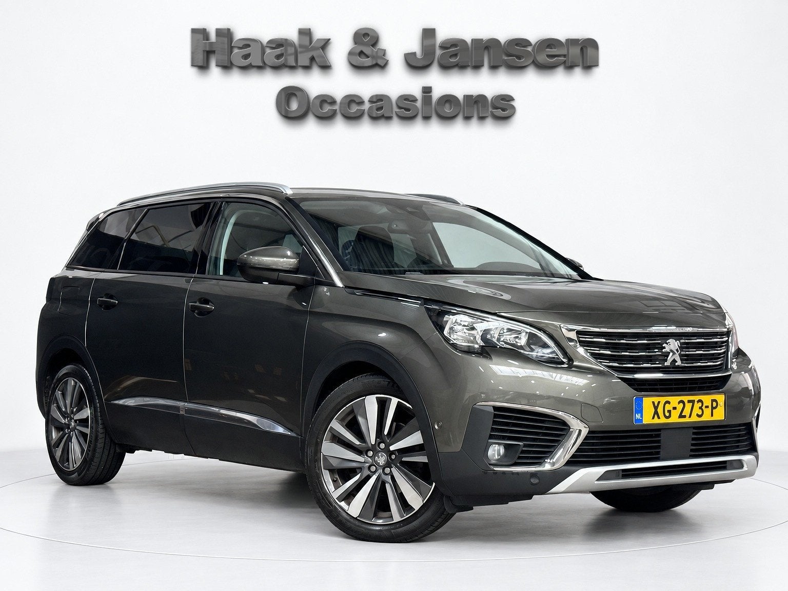 Peugeot 5008 1.6 PureTech Allure Aapative Cruise Trekhaak, Auto's, Stof, Gebruikt, 4 cilinders, 7 stoelen