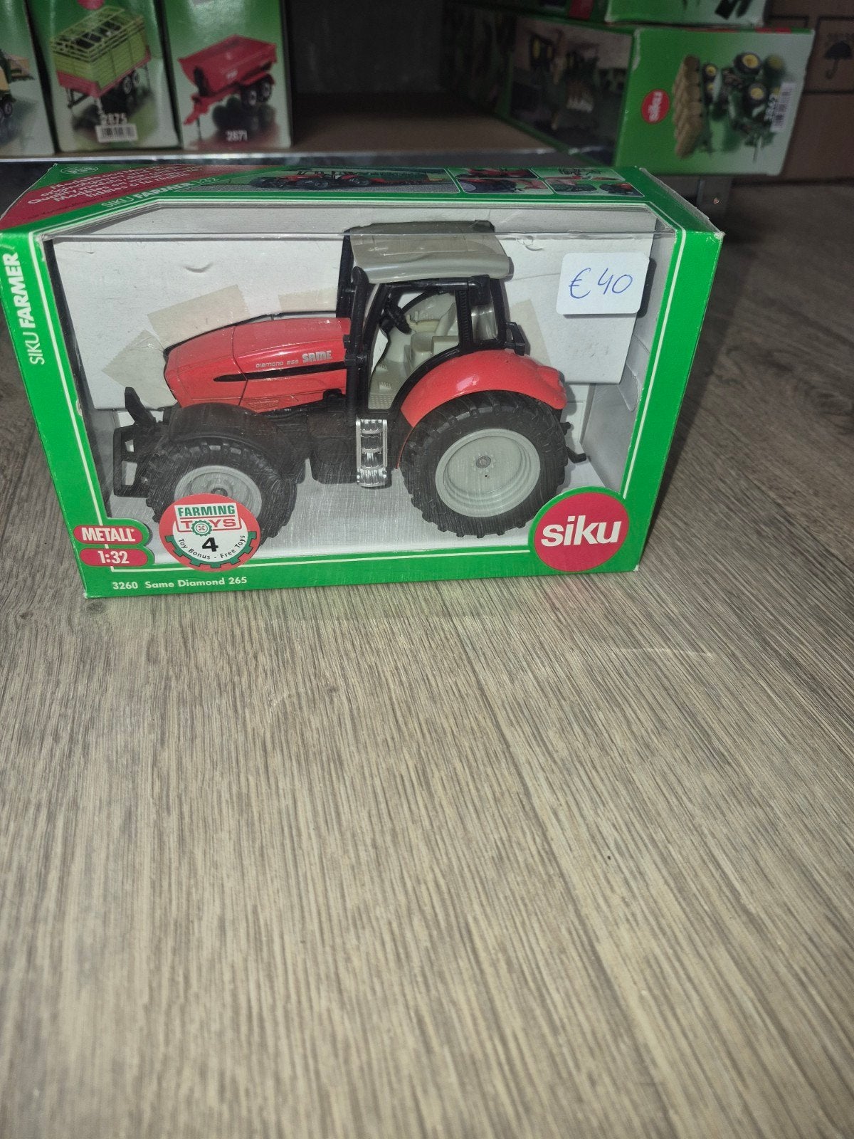 Siku Farmer Same Diamond 265 Tractor - Nieuw in doos, Hobby en Vrije tijd, SIKU, Nieuw, Ophalen of Verzenden