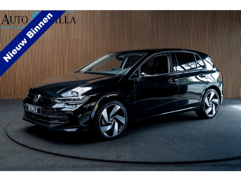 Volkswagen Golf 8.5 1.5 eTSI Leer ACC Navi Climate 3-zone PD, Automatische klimaatregeling, Zwart, Origineel Nederlands, Bedrijf
