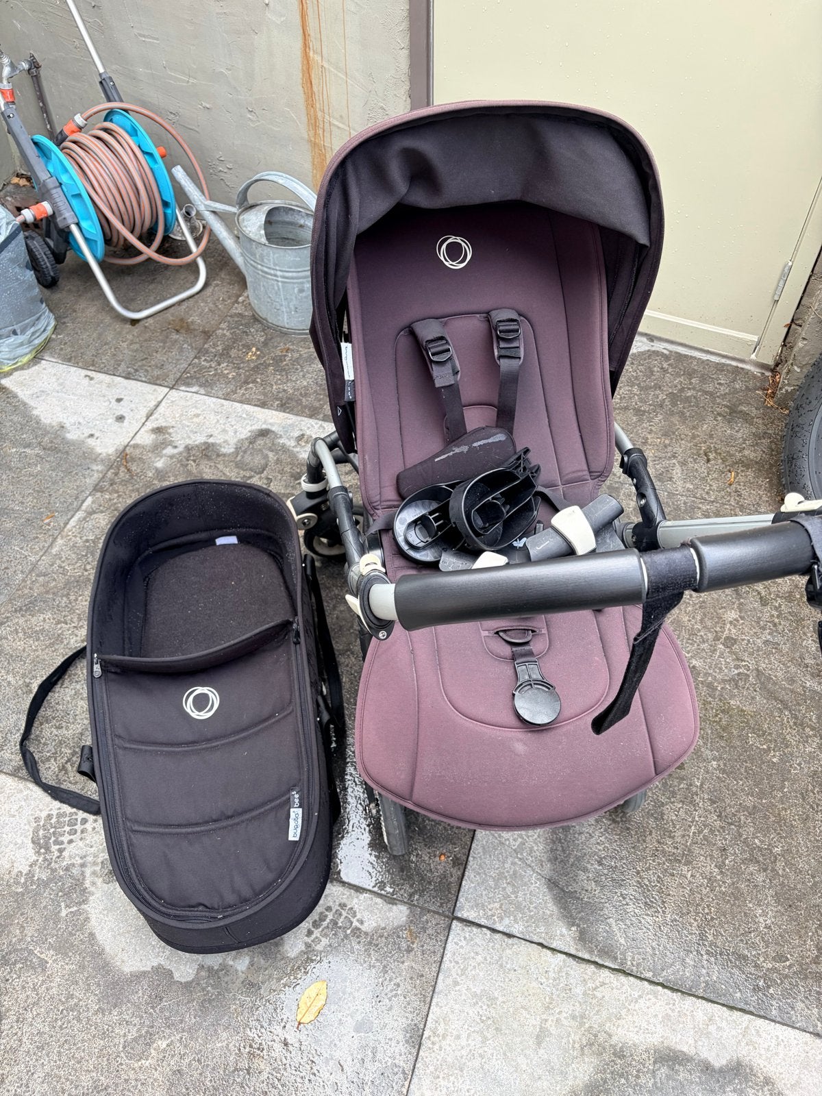 Bugaboo Bee 5 kinderwagen met reiswieg en zitje, Kinderen en Baby's, Ophalen, Gebruikt, Bugaboo, Combiwagen