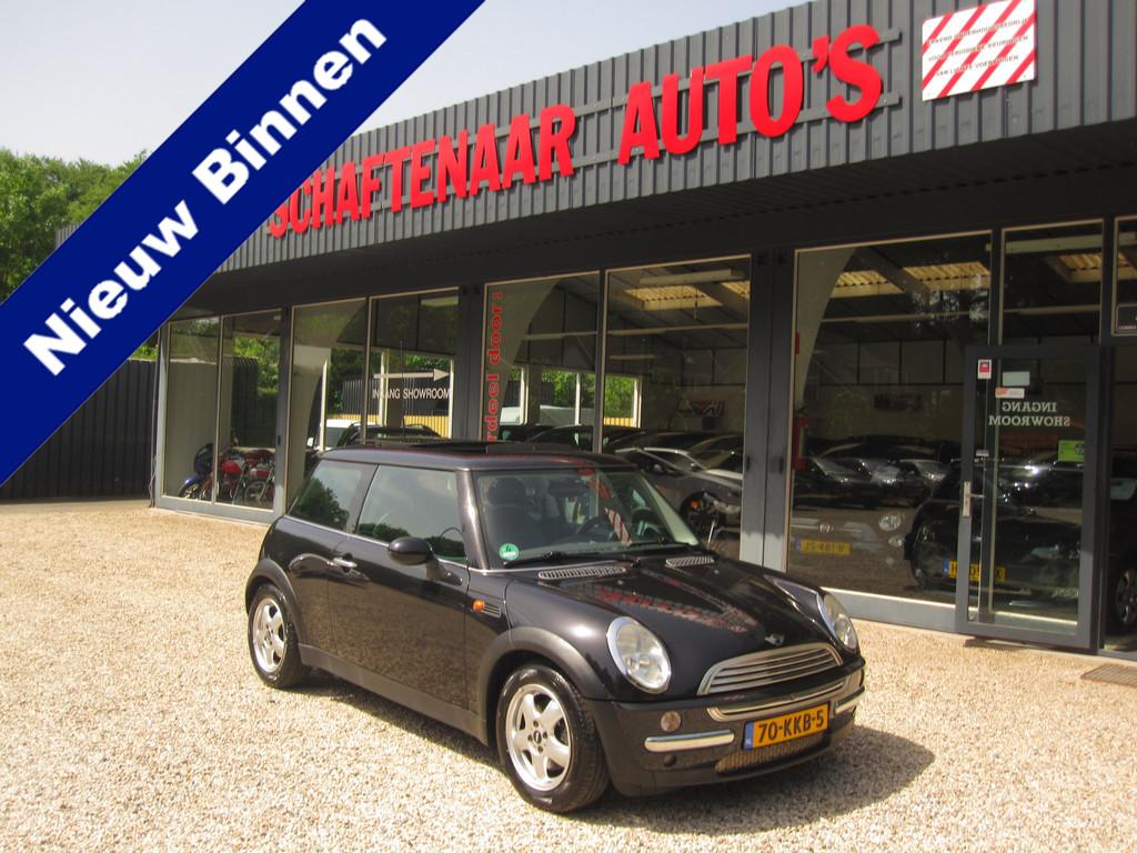 MINI Mini 1.6 Cooper Chili met open dak zeer nette auto apk, Voorwielaandrijving, 1025 kg, Gebruikt, 4 cilinders