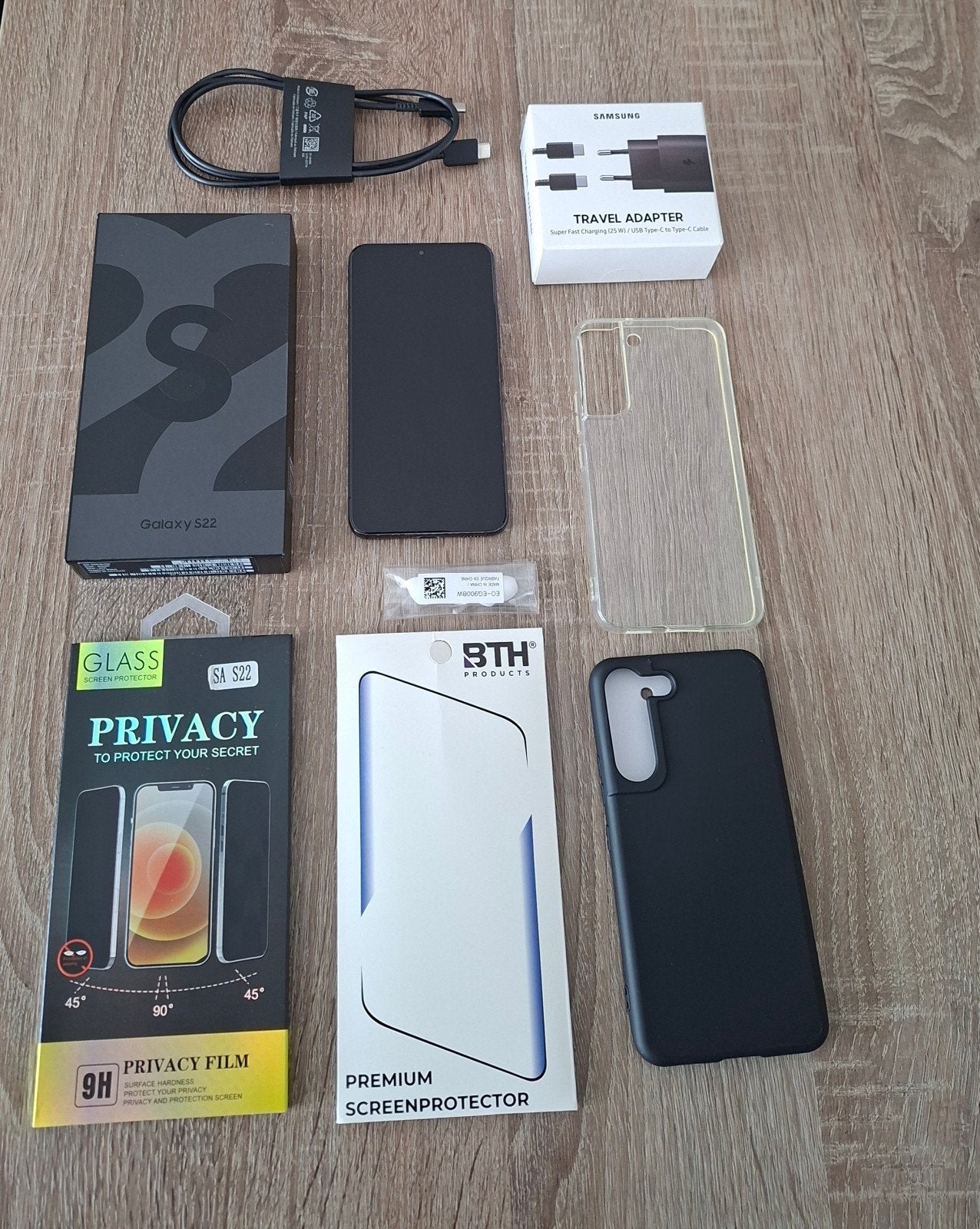 Samsung Galaxy S22 | 5G | 256GB | Dual Sim | Zwart