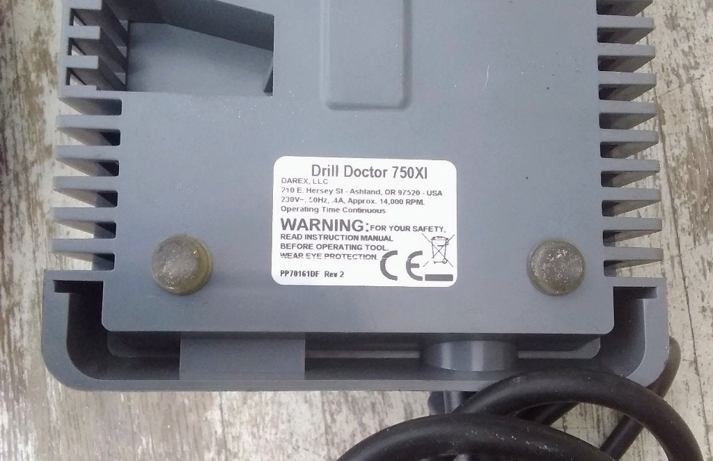Boren slijpmachine. Drill Doctor DD750X, Doe-het-zelf en Verbouw, Ophalen of Verzenden, Gebruikt, Minder dan 700 watt, Overige typen