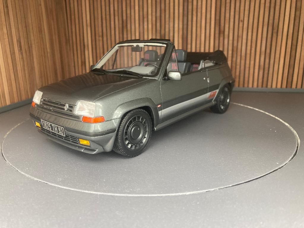Renault 5 GT Turbo Cabriolet 1:18 OttOMobile Nieuw!! MJ, Ophalen of Verzenden, Nieuw, Auto, OttOMobile