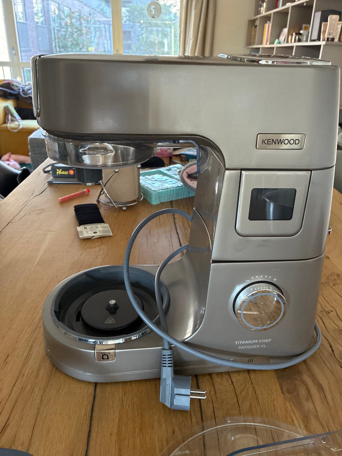 Kenwood Titanium Chef Patissier XL – reparatie €199, Ophalen, 4 liter of meer, 3 snelheden of meer, Zo goed als nieuw