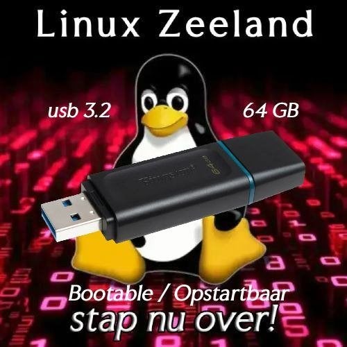 USB - Stick: Stap over op Linux, Computers en Software, Verzenden, Nieuw, Windows