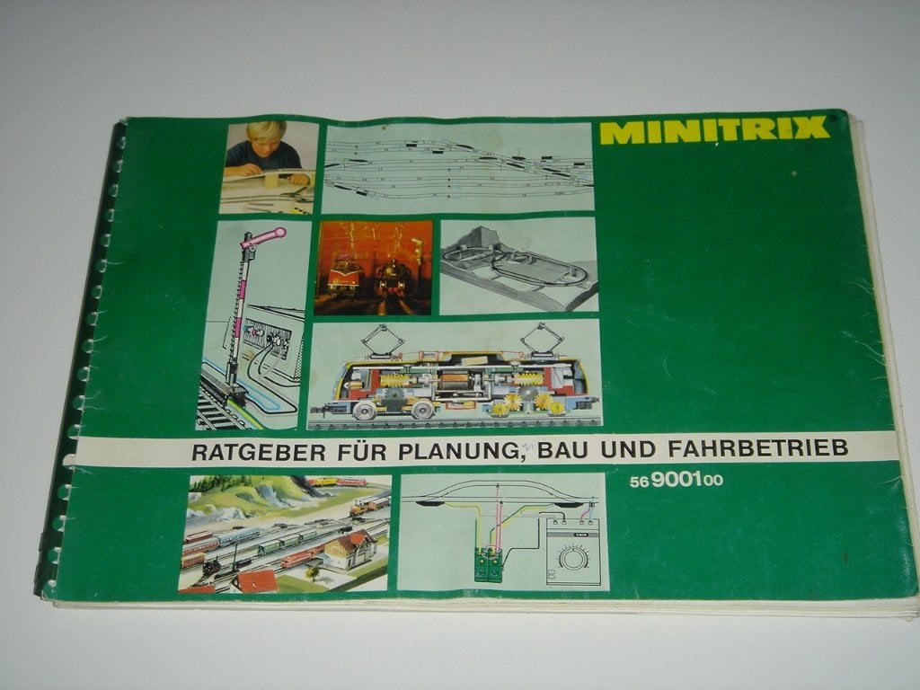 MINITRIX Banenboek 56900100, Hobby en Vrije tijd, Gelijkstroom, Trix, Zo goed als nieuw, Boek, Tijdschrift of Catalogus
