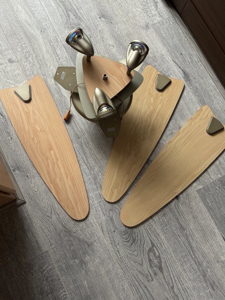 Te koop aangeboden: Plafond Ventilator, Ophalen, Gebruikt, Plafondventilator