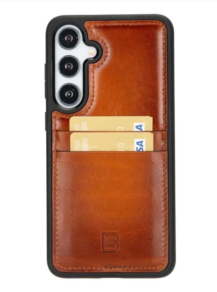 Bouletta Flex Leren Hoesje voor S25 Ultra, Telecommunicatie, Ophalen of Verzenden, Zo goed als nieuw, Overige modellen, Hoesje of Tasje