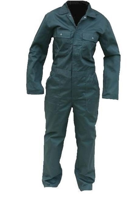 Overall blauw of groen polyester katoen werkkleding stal erf, Verzenden, Nieuw, Overall