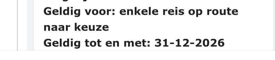 2 x enkele reis vouchers Govolta, Tickets en Kaartjes
