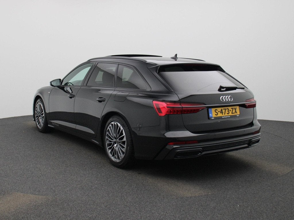 Audi A6 Avant 55 TFSI e quattro S edition Competition 367 PK, Auto's, Audi, 12 maanden, Gebruikt, 4 cilinders, Zwart