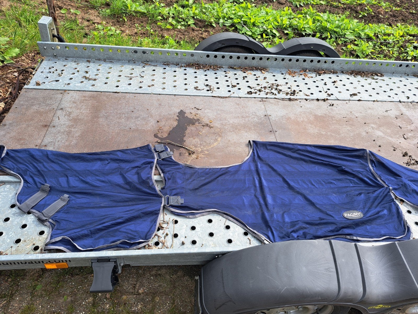 NIEUW rij-vliegendeken Full, Dieren en Toebehoren, Full (L), Nieuw, Ophalen of Verzenden, Blauw