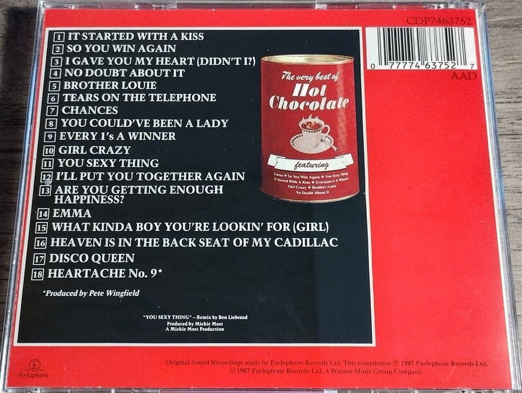 Hot Chocolate ‎- The Very Best Of Hot Chocolate, Ophalen of Verzenden, Zo goed als nieuw