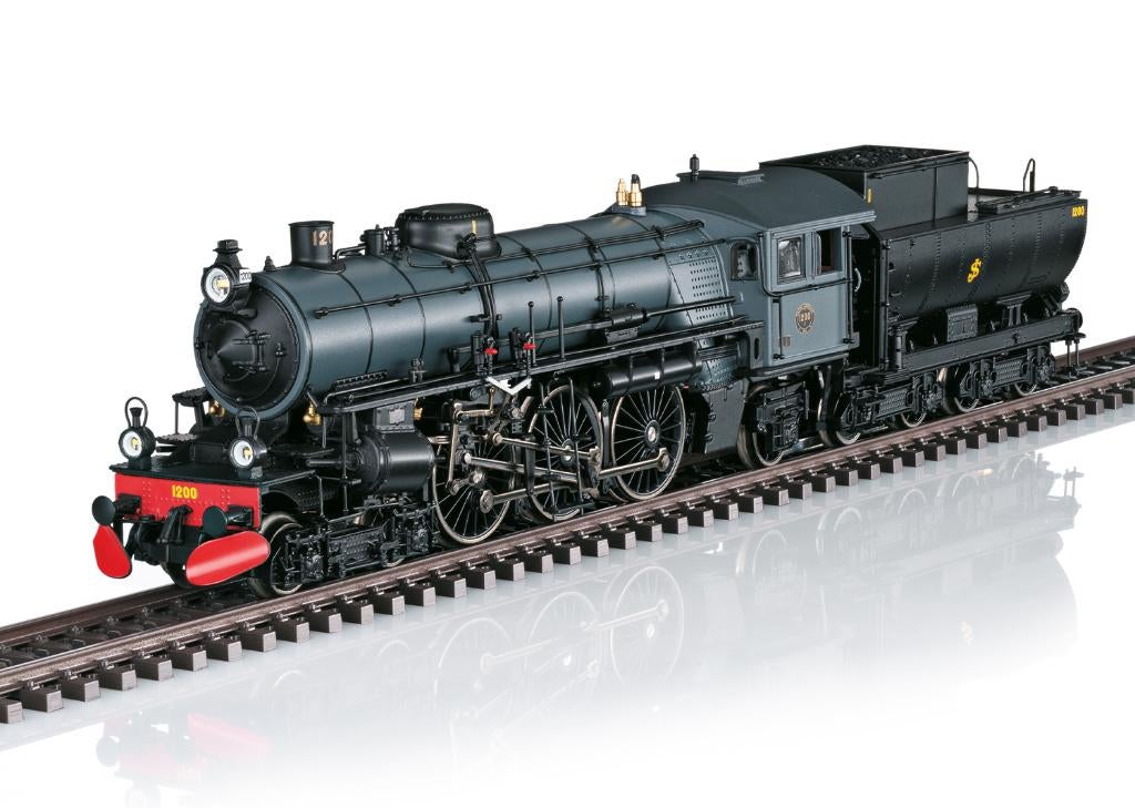 Märklin 39490 – SJ F 1200 (Zweden), Wisselstroom, Locomotief, Nieuw, Ophalen of Verzenden